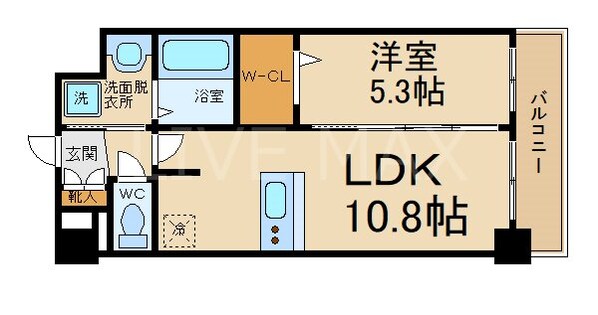 プレデコート西京極の物件間取画像